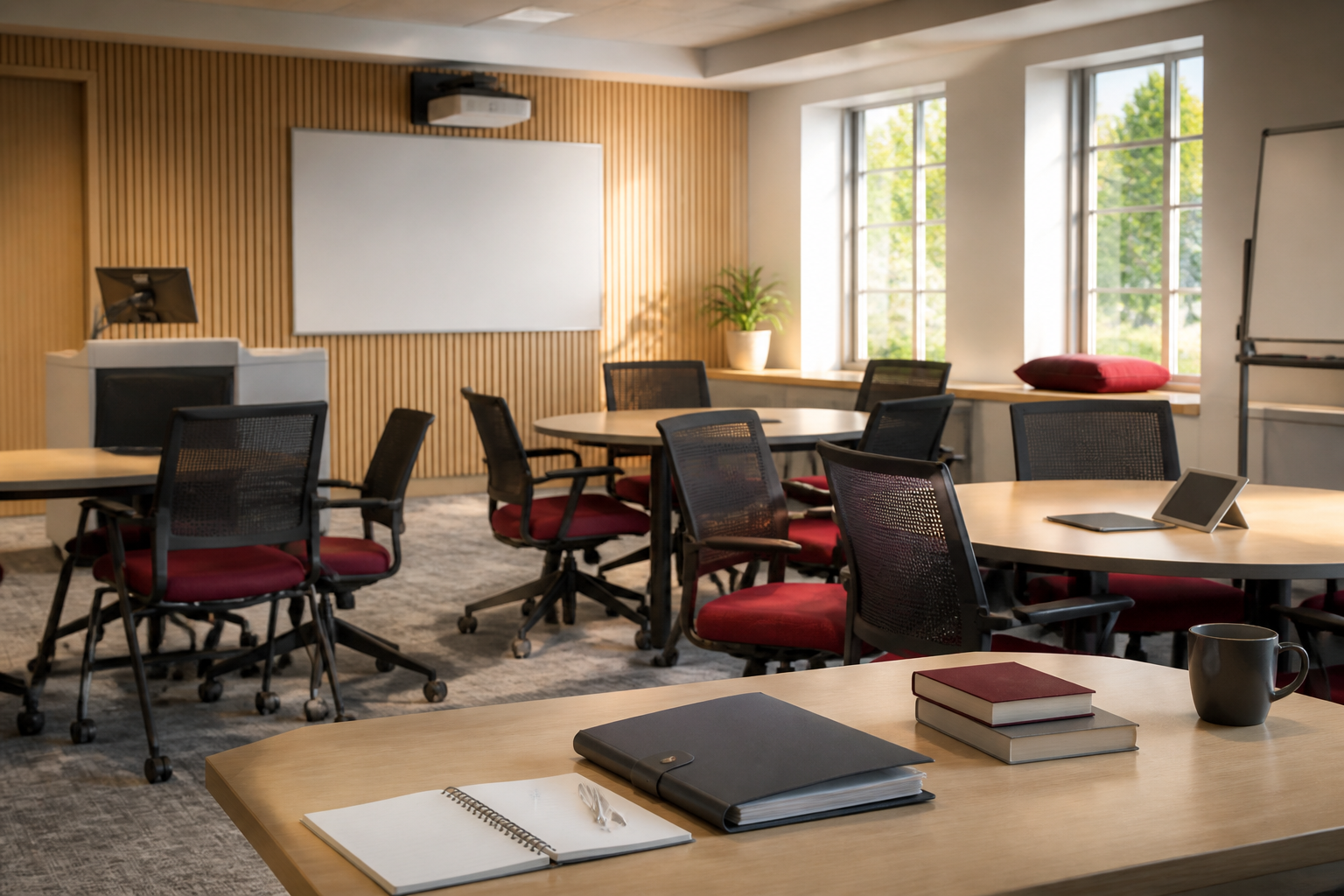 A contemporary, human-scale teaching and learning environment